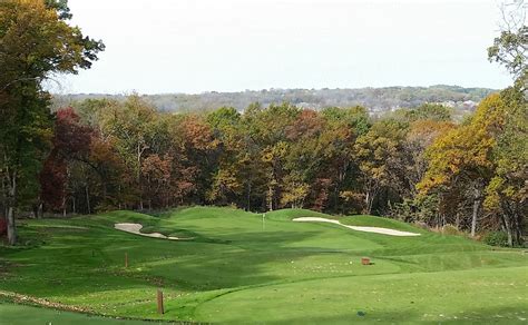 University Ridge Golf Course Hole 12 - Dropshot - Back Tee - Wisconsin Golf Trips