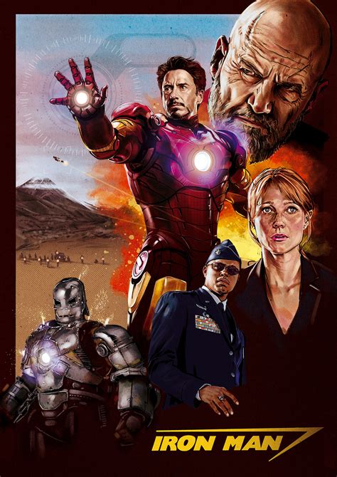 IRON MAN alternative movie / film poster. on Behance