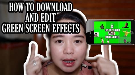HOW TO DOWNLOAD GREEN SCREEN EFFECTS USING ANDROID PHONE | how to edit | zachventurestv - YouTube