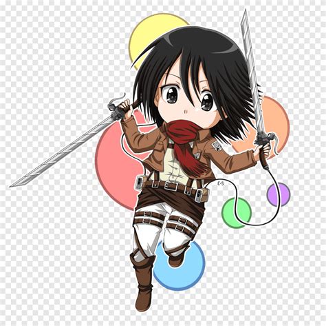 Shingeki No Kyojin Mikasa Chibi