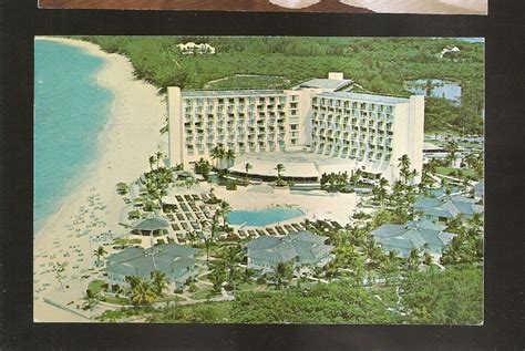 Vtg 1960's Postcard LOEWS PARADISE ISLAND HOTEL & VILLAS, Nassau Bahama | Paradise island ...