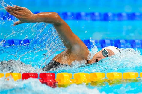 Olympics-Swimming-Ledecky heads 200m qualifying, Titmus fourth fastest ...