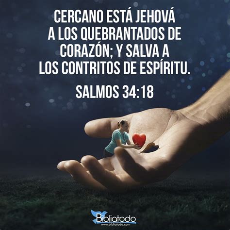 Salmos 34:18 DHH - Versículo del Día