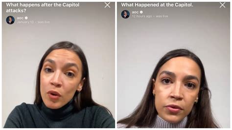 The Power of AOC's Instagram Live on Capitol Attacks and Trauma - Variety