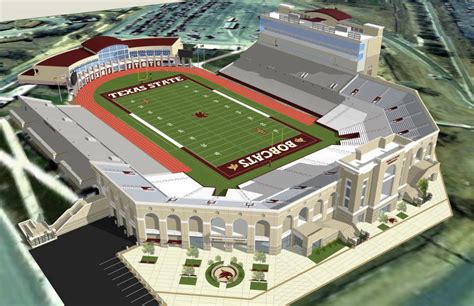 texas state university bobcat stadium — BallParchitecture