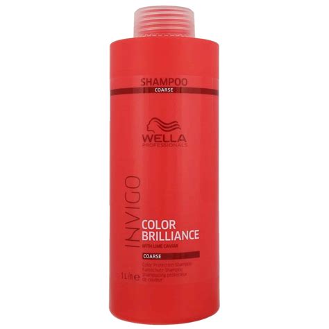 Wella Professional Brilliance Shampoo - Coarse Thick Hair 1000ml - Hairco Beauty | Professional ...