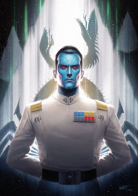 Thrawn by wraithdt on DeviantArt Star Wars Painting, Star Wars Artwork ...