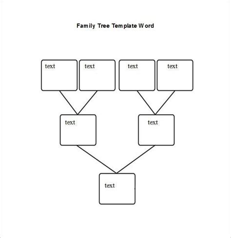 Blank Tree Diagram Template (2) - TEMPLATES EXAMPLE | TEMPLATES EXAMPLE