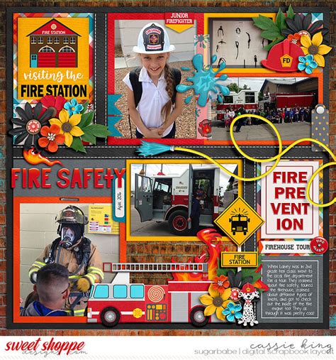 Fire Station Tour - Project Idea - Scrapbook.com