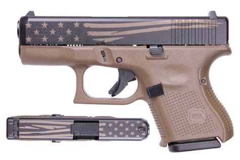 Glock 26 Gen5 9mm Carry Conceal Pistol with FDE Frame and Laser ...