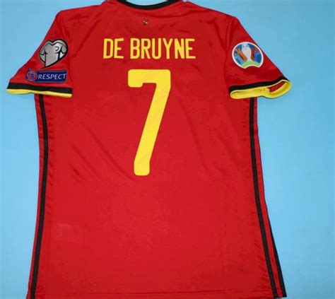 Kevin De Bruyne - Belgium jersey - JerseyAve - Marketplace