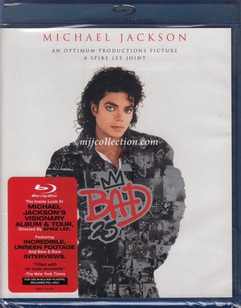 Bad 25 Anniversary – Spike Lee’s Documentary – Blu-ray Disc – 2013 (USA) | MJJCollection.com