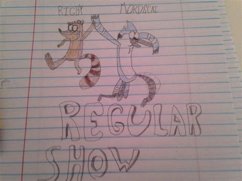 Mordecai and Rigby High Five by REGULARSHOWLUVAFOREV on DeviantArt