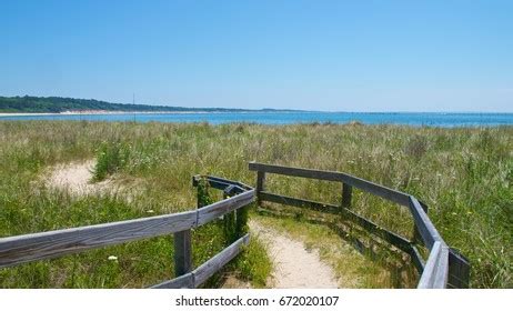 Trail Along Beach Kiptopeke State Park Stock Photo 672020107 | Shutterstock