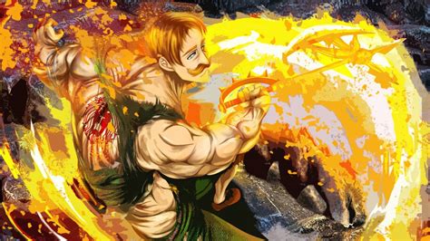 Escanor, Power, Divine Axe Rhitta, Nanatsu no Taizai, 4K, #7.1462 Wallpaper