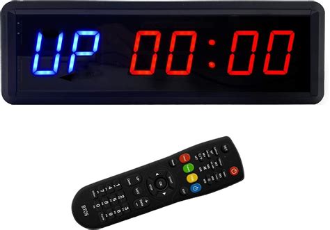 BTBSIGN - Cronómetro de intervalos LED con temporizador de cuenta regresiva/arriba con control ...