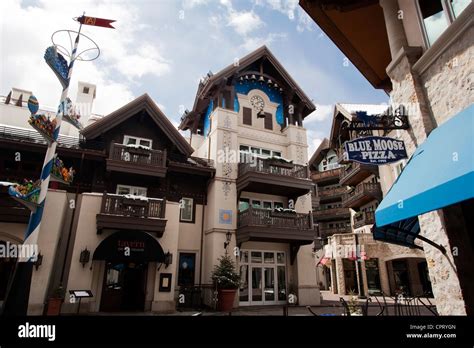 Lionshead Village - Vail, Colorado USA Stock Photo - Alamy