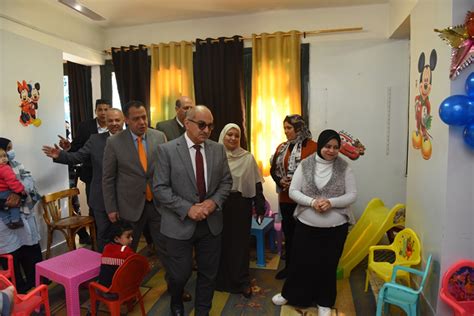 The President of Assiut University Witnesses a Number of New Openings in the University Female ...