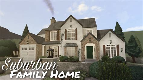 Bloxburg Speedbuild Family Suburban Mansion - Image to u