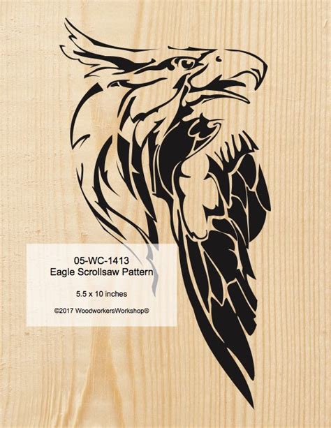 Eagle Scrollsaw Woodworking Pattern - WoodworkersWorkshop