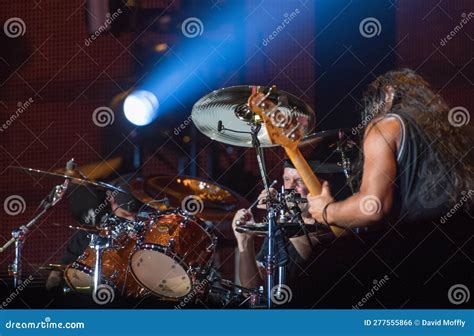 Metallica live in concert editorial photo. Image of metallica - 277555866