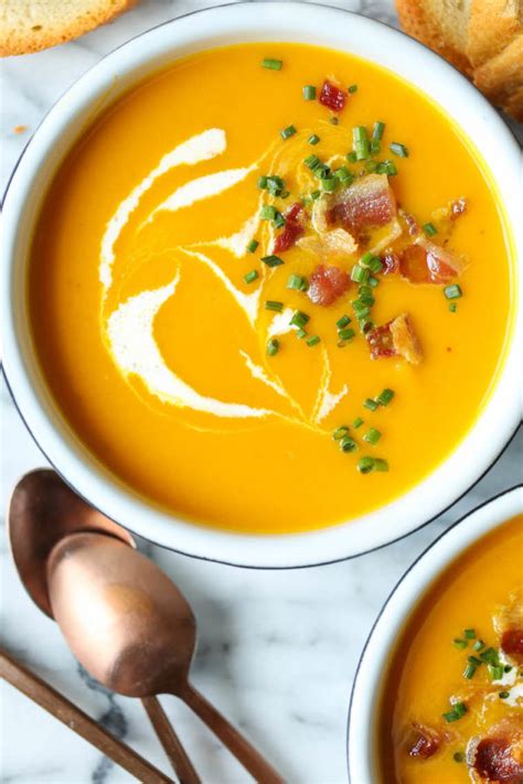 Instant Pot Butternut Squash Soup | Damn Delicious