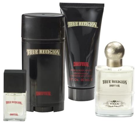 Eamns True Religion Drifter 4 Piece Cologne Body Gift Set | Men Perfume