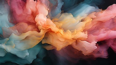 Premium AI Image | colorful smoke gradients wallpaper HD 8K wallpaper ...