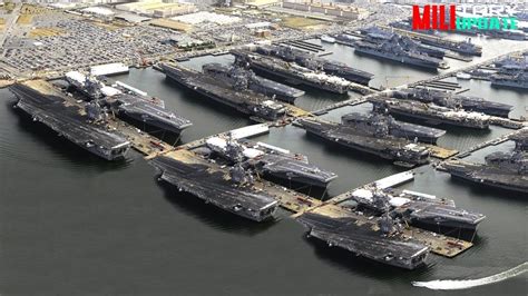 Top 10 biggest and busiest Naval Base in the United States of America