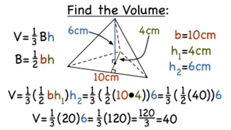 How Do You Find the Volume of a Triangular Pyramid? Instructional Video for 6th - 12th Grade ...