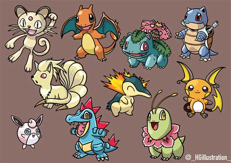 I drew some final evolutions as babies! [OC] : r/pokemon