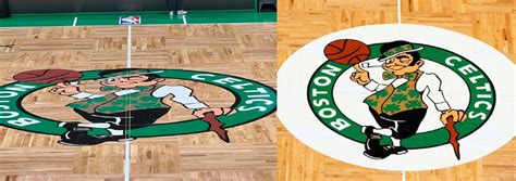 Celtics mix things up with new TD Garden center court logo