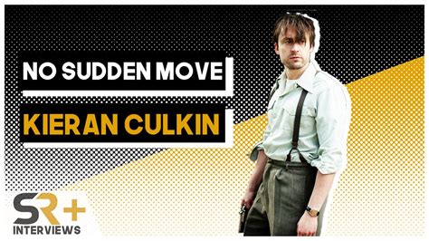 Kieran Culkin Interview: No Sudden Move - YouTube