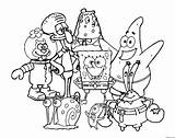 Cool Spongebob Coloring Page » Turkau sketch template