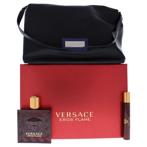 Versace - Versace Eros Flame Cologne Gift Set for Men, 3 Pieces ...