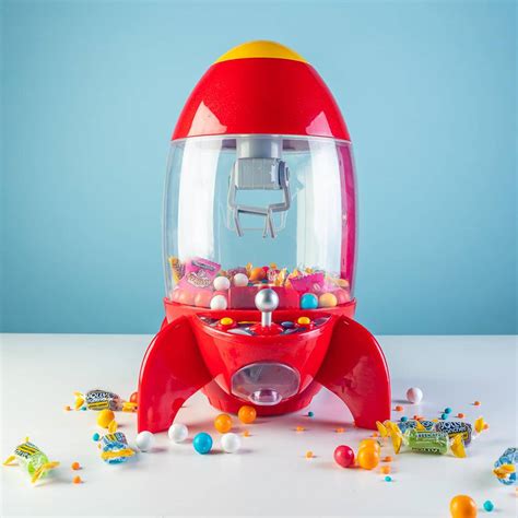 Rocket Ship Arcade Claw Machine Candy Grabber | The Green Head