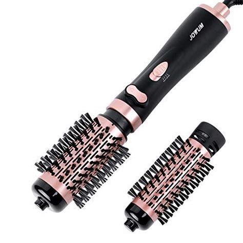 JOYYUM 1000W 2-in-1 Hot Air Spin Brush Dryer for Styling, Smoothing and Straightening Auto ...