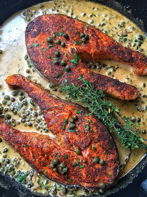 Creamy Caper Salmon | Majic 102.1