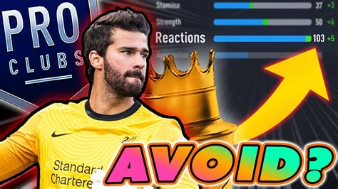 *OVER 99 REACTIONS* ON A GK BUILD ?? Why You SHOULDN'T Do It... (Pro Clubs Glitch FIFA 22) - YouTube