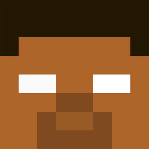 Herobrine Face Pixel Art