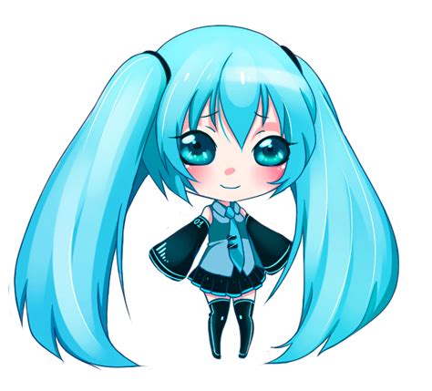 Hatsune Miku Chibi Wallpaper - WallpaperSafari