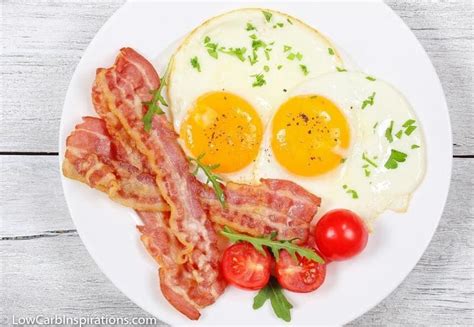 Classic Bacon and Eggs - Low Carb Inspirations