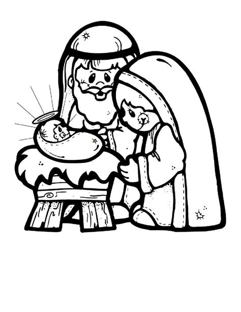 Nativity Scene Drawing at GetDrawings | Free download