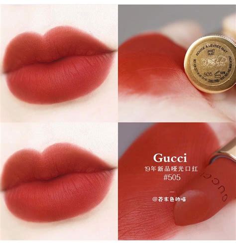 Son Gucci Matte Màu 505 Janet Rust – Thế Giới Son Môi