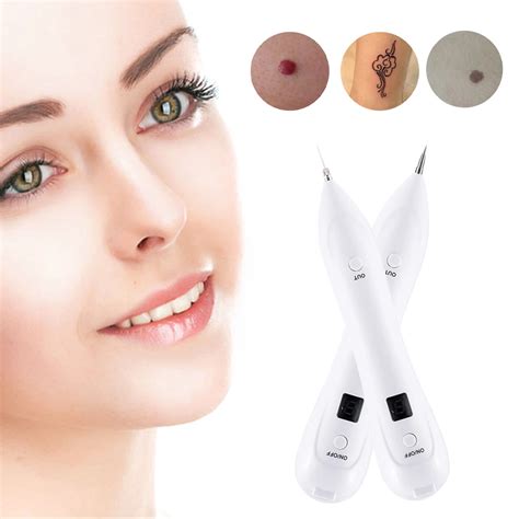 LED Laser Plasma Pen Skin Tattoo Mole Remover Dark Spot Freckle Removal ...