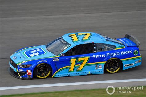 Chris Buescher, Roush Fenway Racing, Fifth Third Bank Ford Mustang at ...