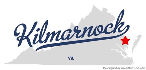 Map of Kilmarnock, VA, Virginia