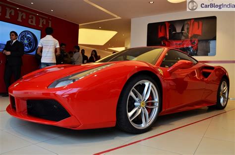 Ferrari 488 GTB Launched in India at INR 3.88 Crore