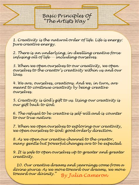 The Essentials Of Creativity By Julia Cameron | The artist's way, Julia ...