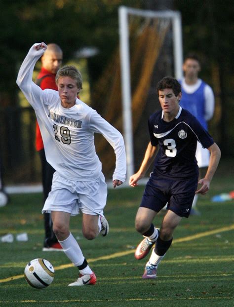 Pennington School boys' soccer battles to hang on vs. Lawrenceville ...